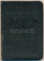 1942 Magyar Királyi Államvasutak által kiállított félárú jegy vásárlására jogosító fényképes igazolv...