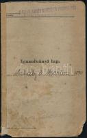 1915 Katonai igazolványi lap + 3 db tábori postai levelezőlap, összesen 4 db