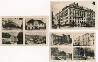 Esztergom. Képzőművészeti Alap Kiadóvállalat - 6 db modern képeslap (Dobó Katalin Gimnázium, Széchen...