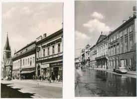 Kaposvár. Képzőművészeti Alap Kiadóvállalat - 6 db modern képeslap (hanglemez, hangszerbolt, üzlet, ...