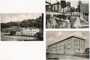 Salgótarján. Képzőművészeti Alap Kiadóvállalat - 6 db modern képeslap (Eresztvényi Turista szálló, E...