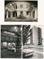 Székesfehérvár. Képzőművészeti Alap Kiadóvállalat - 5 db modern képeslap (virágóra, Szabadság tér, É...