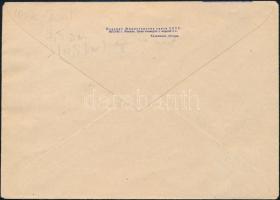 1962 Jurij Alekszejevics Gagarin (1934-1968) szovjet űrhajós autográf aláírása borítékon alkalmi bél...