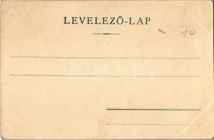 Family on bicycle. Graph. Kunstanstalt Aug. Strasilla, Troppau. litho (EK)