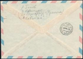 Leonyid Popov (1945- ), Vlagyimir Kovaljonok (1942- ), Viktor Szavinih (1940- ) szovjet és Dumitru P...