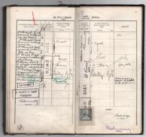 1912-16 A Budapesti Kir. Magyar Tudomány-Egyetem német-francia szakos, izraelita vallású hallgatóján...