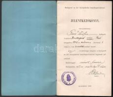 1912-16 A Budapesti Kir. Magyar Tudomány-Egyetem német-francia szakos, izraelita vallású hallgatóján...