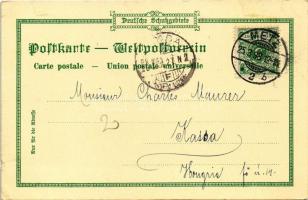 1898 Kilwa, Boma. German colonial postcard. Verl. u. Eigent. d. Deutschen Kolonialhauses No. 6. Art ...