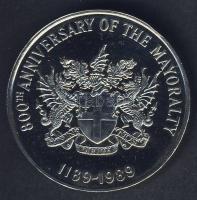 Nagy-Británnia 1989. "City of London" Ffm plakett T:1