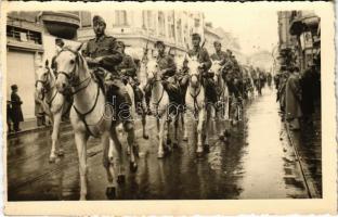 1940 Nagyvárad, Oradea; bevonulás. Eredeti fotó / entry of the Hungarian troops. Original photo