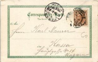 1898 Chernivtsi, Czernowitz, Cernauti, Csernyivci;  main square, church, general view, synagogue. Re...