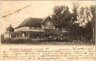 1901 Szatmárnémeti, Satu Mare; Kossuth kert / kiosk restaurant