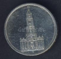 Német 3. Birodalom 1934A 5M Ag "Garnisonkirche" T:3+