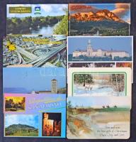 Egy cipősdoboznyi, kb. 400 db MODERN külföldi város képeslap, főleg Európa / A box of (cca. 400) modern town-view postcards, mostly Europe
