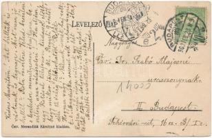 1909 Budapest X. Kőbánya, Dreher serfőzde, sörgyár. Özv. Merendiák Károlyné kiadása (apró szakadás /...