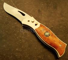 Iránytűs rugós bicska, övre akasztható