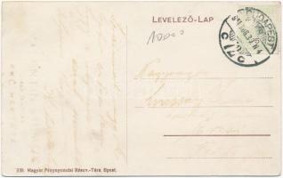 1911 Budapest X. Kőbánya, Valentin Vilmos sírkőraktára az új temetőnél (r)