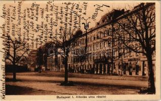 1927 Budapest I. Alkotás utca, cukrászda. Fekete Lajosné kiadása  (EK)