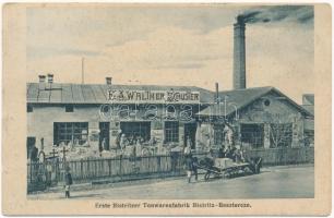 1909 Beszterce, Bistritz, Bistrita; Erste Bistritzer Tonwarenfabrik E. A. Walther Schuster / Első Besztercei Kerámiagyár / first pottery factory in Bistrita (fl)