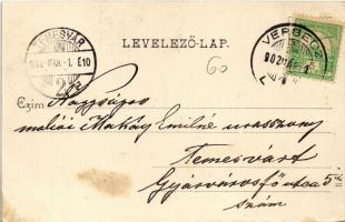 1902 Temesvár, Timisoara; Gyárvárosi részlet, üzlet / street view, shop