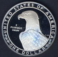 USA 1983S 1$ Ag "Los Angeles-i olimpia" T:PP