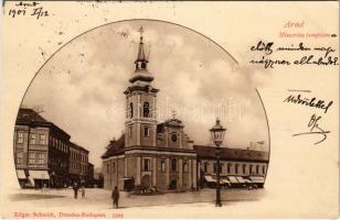 1901 Arad, Minorita templom / Minorite church (EK)