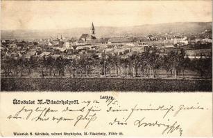 1902 Marosvásárhely, Targu Mures; látkép. Weinrich S. udvari fényképész felvétele / general view