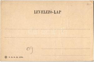 1901 Marosvásárhely, Targu Mures; Fő tér, Takarékpénztár, Bucher Lajos üzlete. Bogdánffy István kiad...