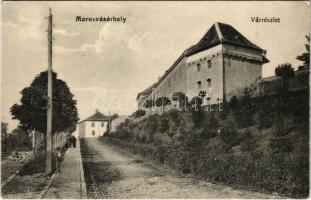 Marosvásárhely, Targu Mures; vár részlet. Porjes S. Sándor kiadása / castle