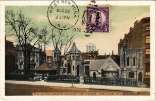 1932 New York City, The Little church around the corner. TCV card