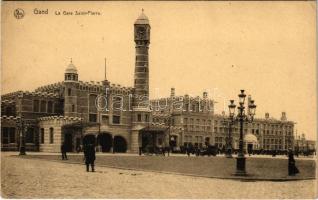 Ghent, Gand; La Gare Saint Pierre / railway station (EK)