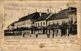 1904 Vác, Siketnémák Intézete. Divald Károly 160. (szakadás / tear)