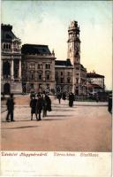 Nagyvárad, Oradea; városháza / town hall (fl)