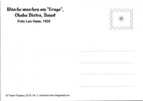 2016 Ohába-Bisztra, Ohaba Bistra (Bánság, Banat); cigányok mosnak az Eruga patakban / Wäsche waschen...