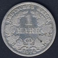 Német Birodalom/Császárság 1878E 1M Ag T:3