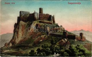 Szepesváralja, Spisské Podhradie; Szepes vára / Spissky hrad / Zipser Schloss / castle (fa)