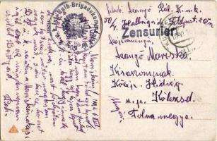 A szerb hadsereg menekülésben / Die serbische Armee auf der Flucht / K.u.K. military art postcad. L&...