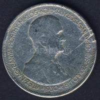 1930. 5P Ag "Horthy jobbra" T:3/4+ ph.