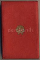 DN "A haza fegyveres szolgálatában-20 év" szocialista kitüntetés, szalaggal T:2 Eredeti dí...