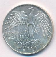 NSZK 1972F 10M Ag "Müncheni Olimpia - Stadion" T:1-,2
FRG 1972F 10 Mark Ag "Münich O...