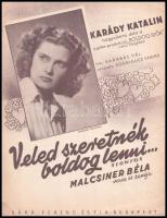 4 db kotta Karády Katalinnal a címlapon. Dalok: Májusi éjszakán, Ridi-radi rádió, Én lennék a legbol...