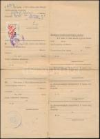 1961 Marhalevél 2Ft illetékbélyeggel