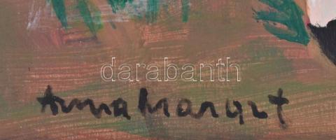 Anna jelzéssel: Vízhordó. Vegyes technika, karton, 40x30,5 cm