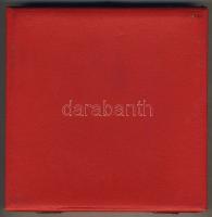 DN "23. sz. Állami Építőipari Vállalat" extrém nagyalakú Br kisplasztika R:2 Díszdobozban