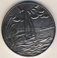 1987. "40 éves a balatoni Idegenforgalmi Hivatal" Ffém emlékérem T:2 Eredeti díszdobozban!