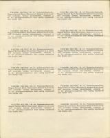 1942. "Államadóssági kötvény" (3x klf) 100P, 500P, 1000P szelvényekkel + 1935. "Posta...