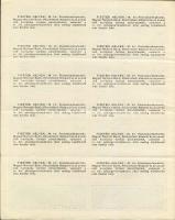 1942. "Államadóssági kötvény" (3x klf) 100P, 500P, 1000P szelvényekkel + 1935. "Posta...