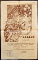 1915 Katonai emléklap