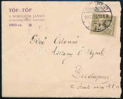 cca 1910 Ágai Adolf ( Rosenzweig Adolf 1836-1916) autográf sorai névjegykártyáján Gerő Ödön (1863-19...