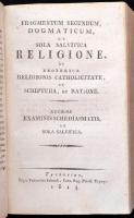 [Krammer Ferenc (1748-1818):]  Fragmentum Isagogicum de Religione, et Ecclesia Catholica, sola salvi...